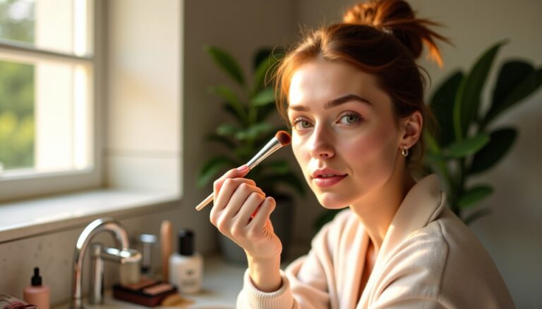 Les meilleures couleurs de maquillage pour camoufler un bouton rouge sur le nez