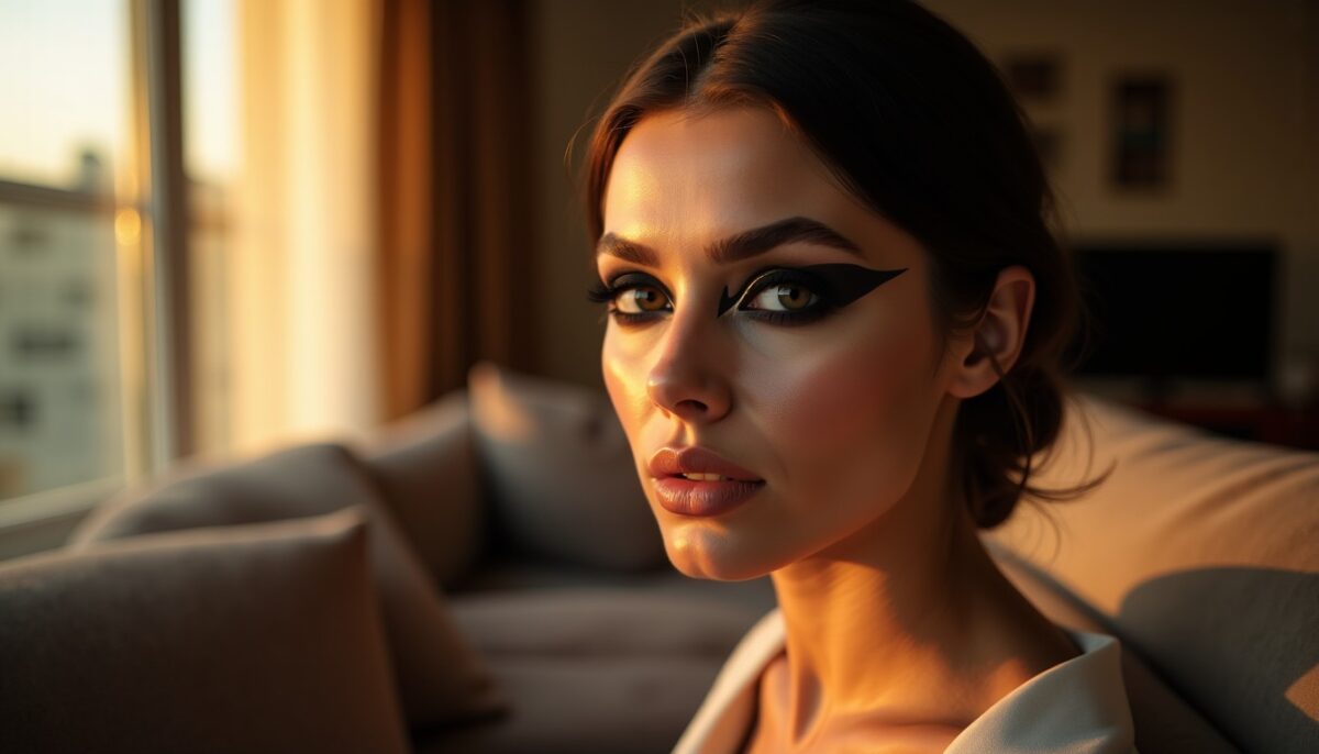 Maquillage des yeux en noir : astuces simples pour un regard intense