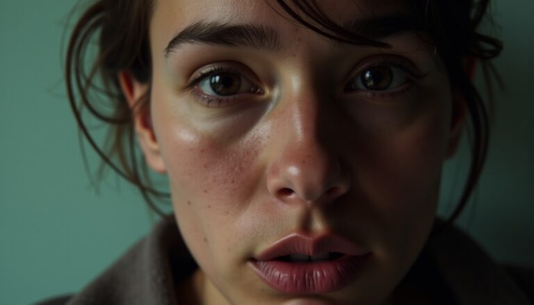 Pourquoi ce regard intense sans un sourire ?