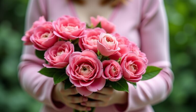 Célébrez la Fête des Mères en Émerveillant Maman avec un Bouquet de Pivoines