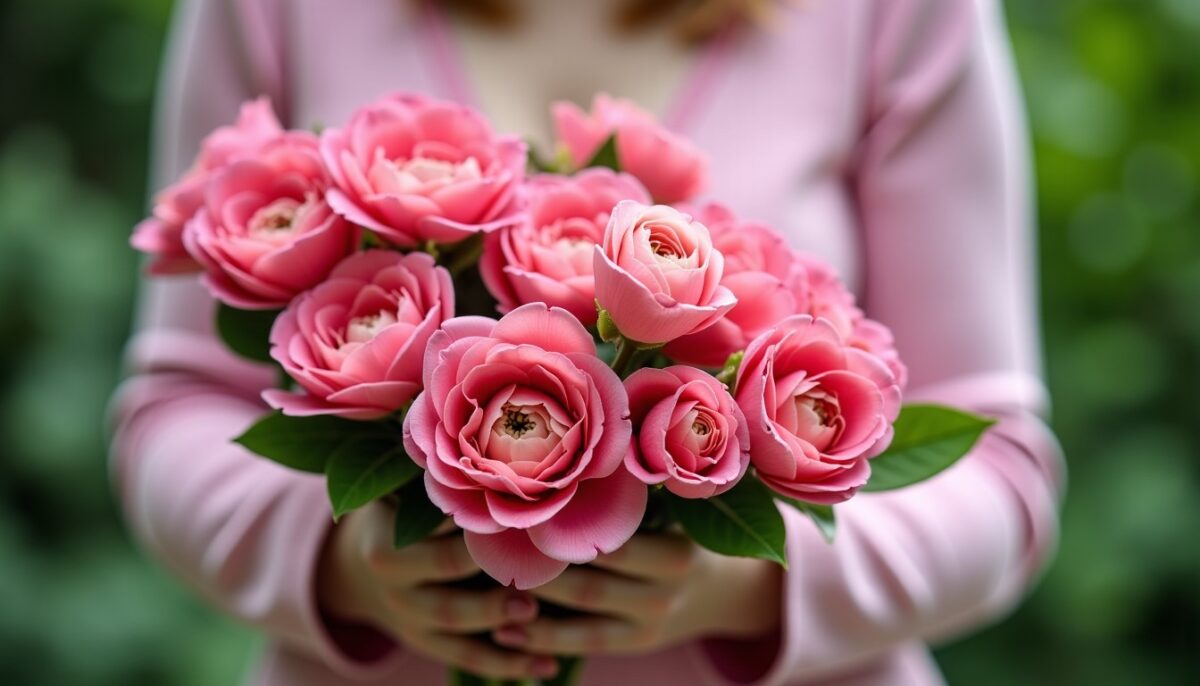 Célébrez la Fête des Mères en Émerveillant Maman avec un Bouquet de Pivoines