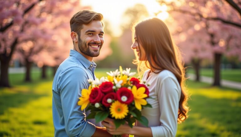 Offrir des fleurs à son copain : une idée cadeau originale qui marque les esprits
